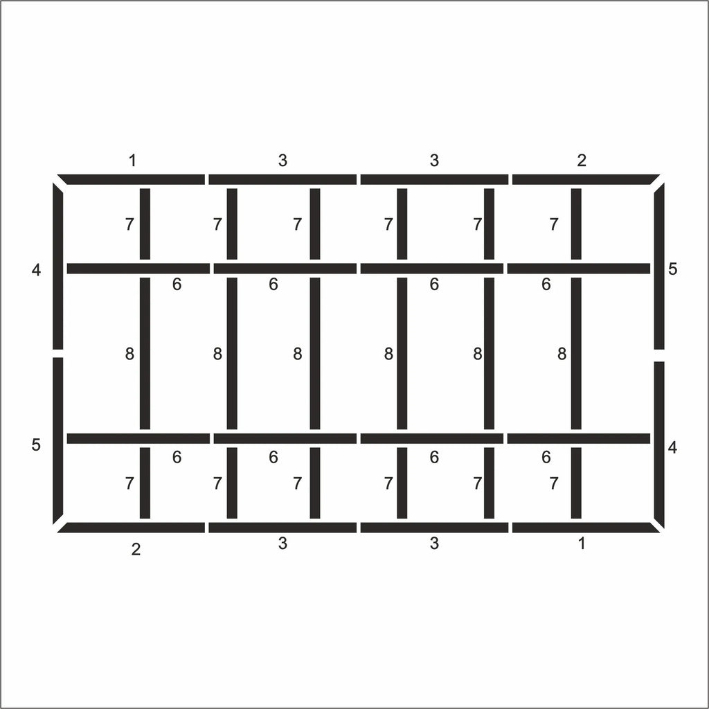 Board and Batten Wall Accent Kit | Pre-Cut & Ready to Assemble