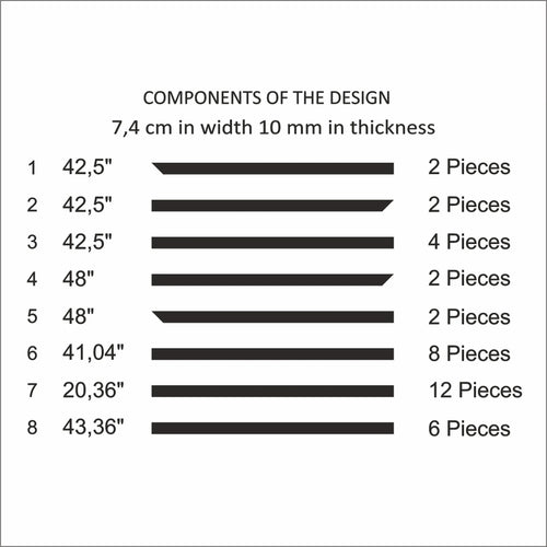 Board and Batten Wall Accent Kit | Pre-Cut & Ready to Assemble